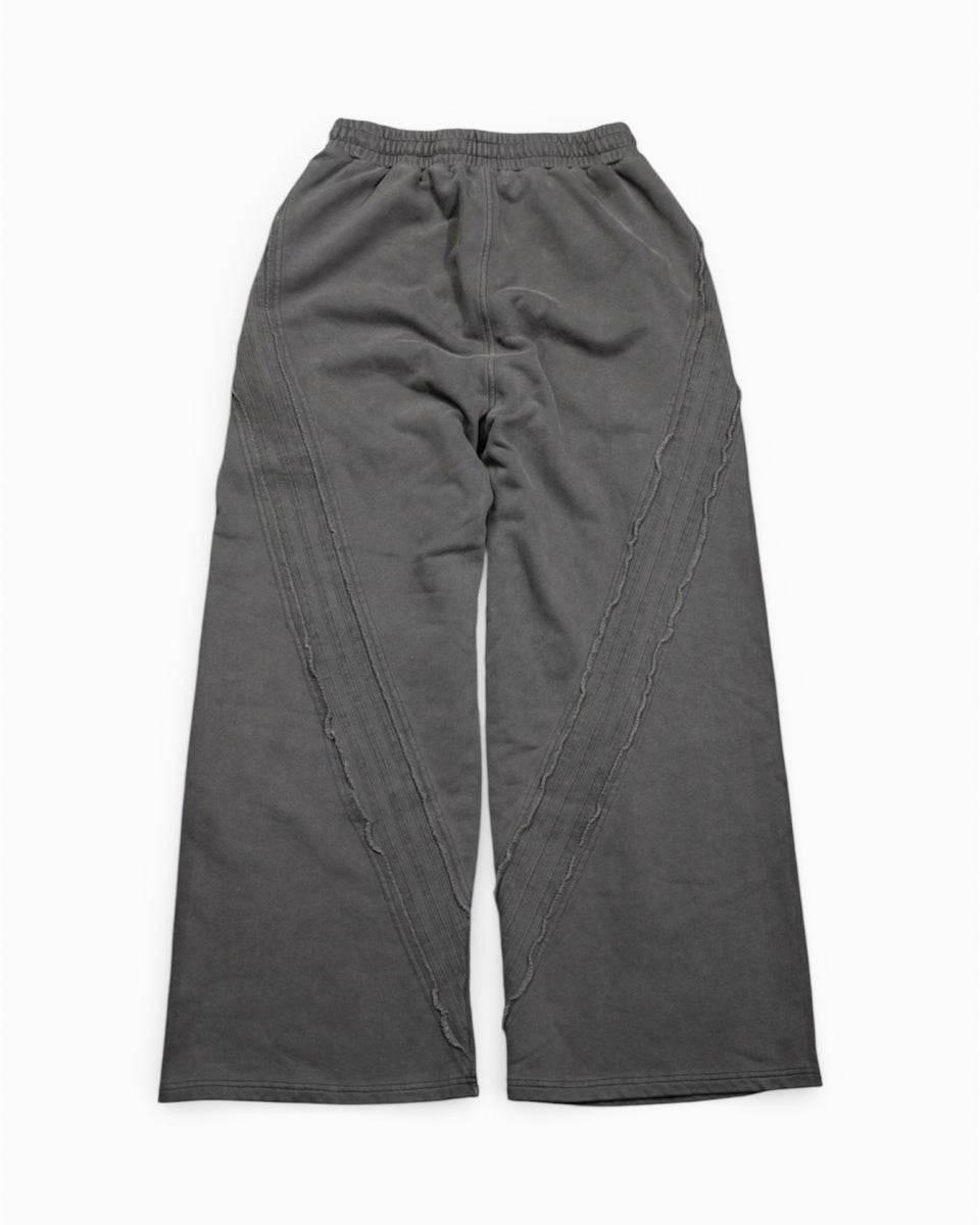 Dark Grey Sweatpants - Wide Leg