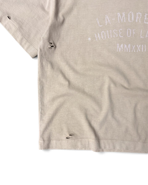 DISTRESSED BOXY TEE
