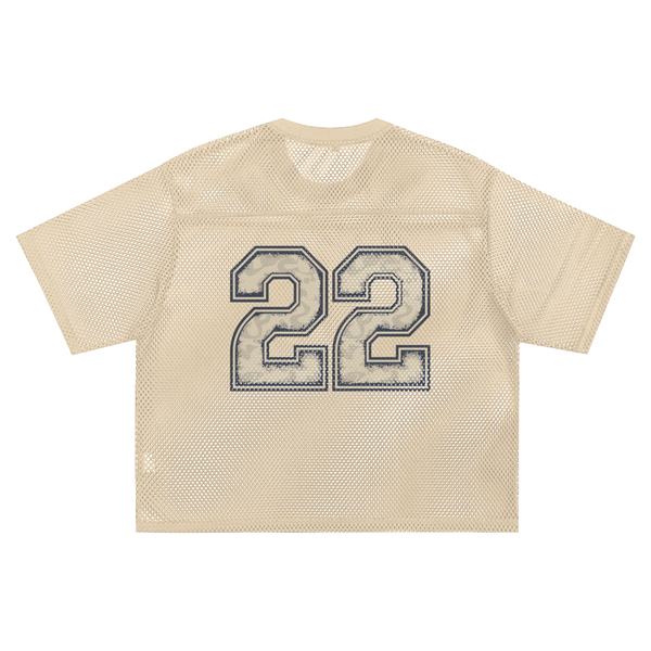 LAMORE MESH JERSEY - APRICOT