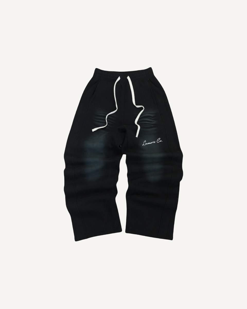 Sunfaded Sweatpants - Black
